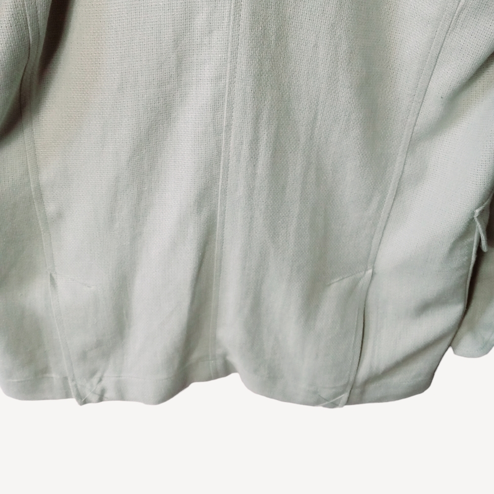 Madewell oversized linen blend jacket size small 55% linen 45% viscose - Picture 7 of 10